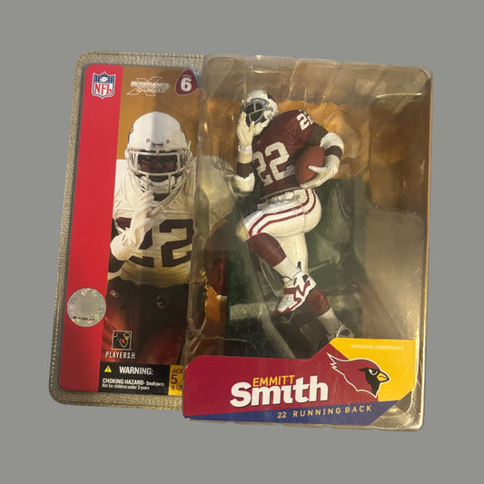 Emmitt Smith Cardinals Red McFarlane