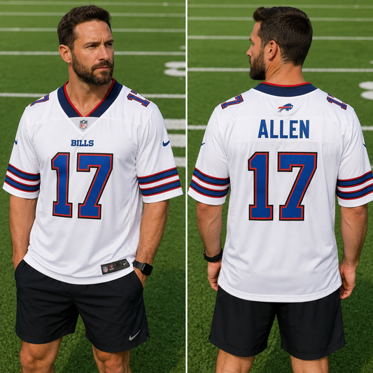 Josh Allen White Jersey
