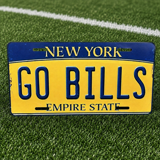 Go Bills Novelty License Plate