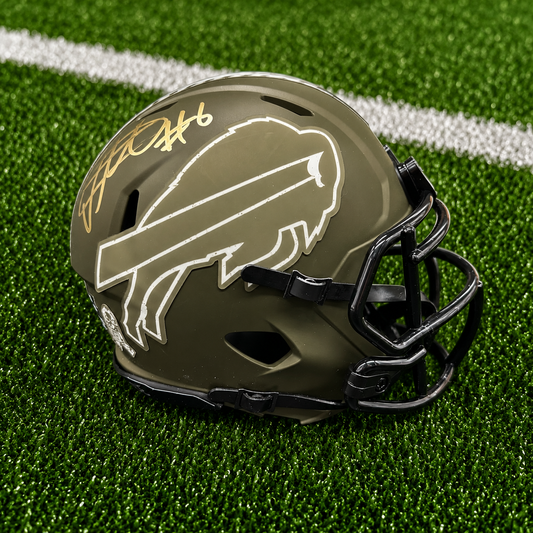 Isaiah McKenzie Signed Buffalo Bills STS Mini