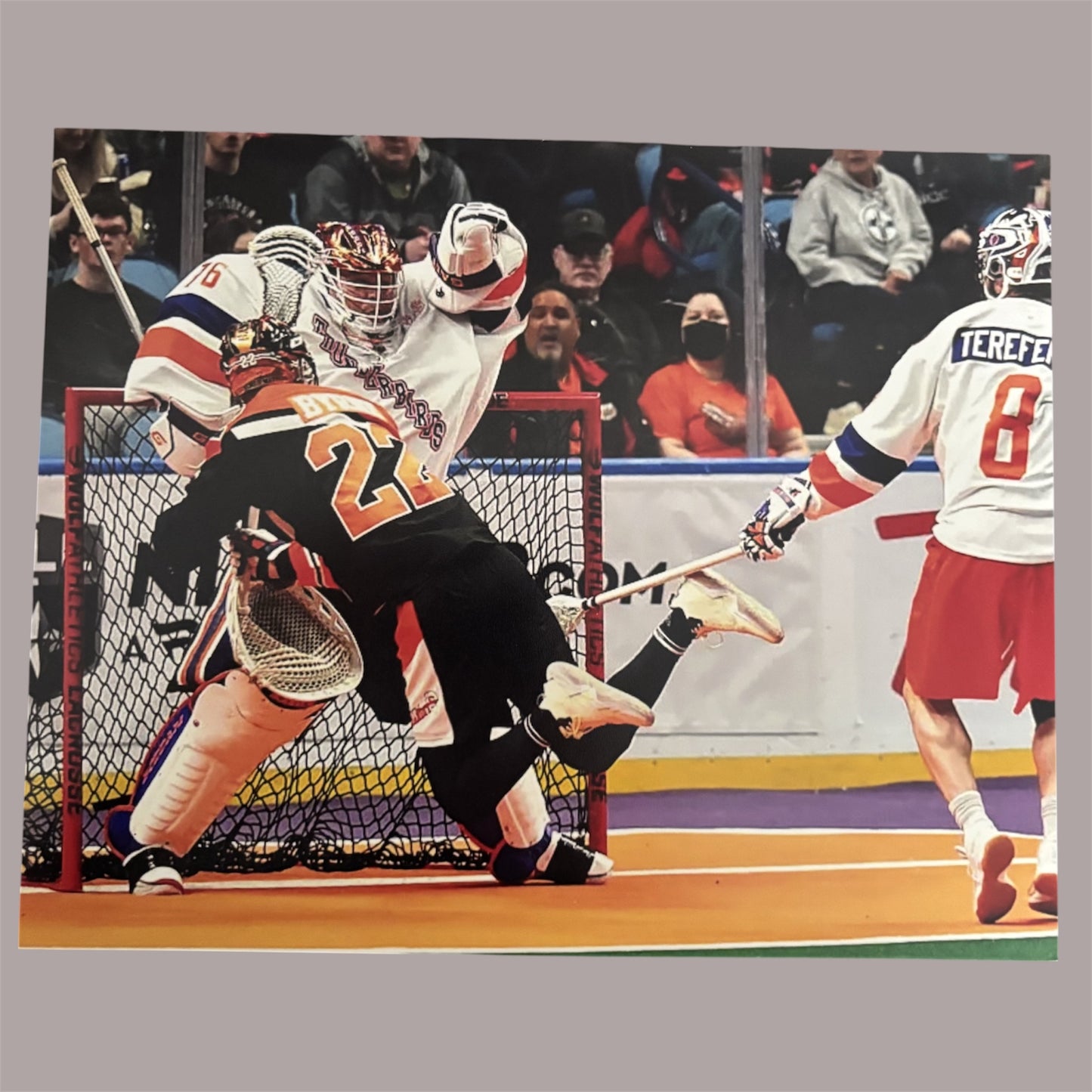 Josh Byrne Unsigned Bandits 8x10 Diving Shot