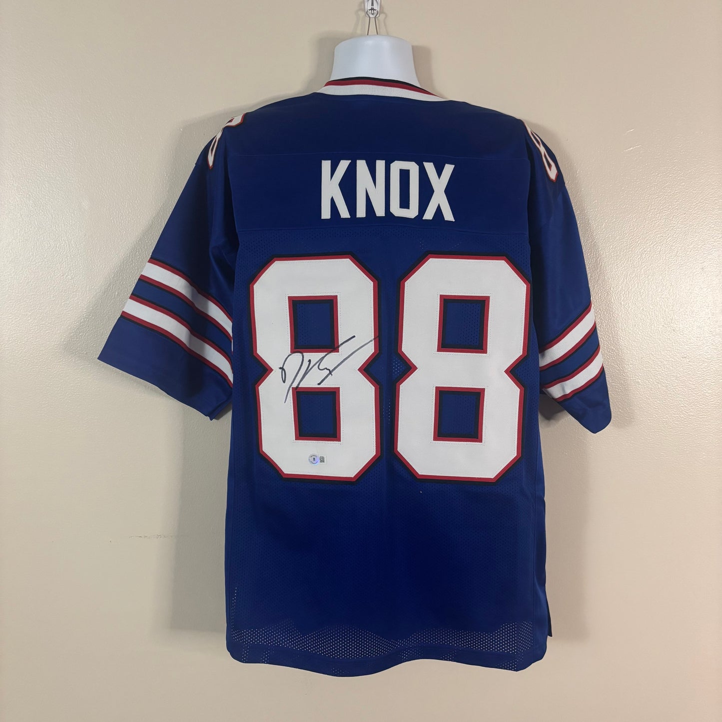 Dawson Knox - Signed Buffalo Bills Pro Style Jersey JSA
