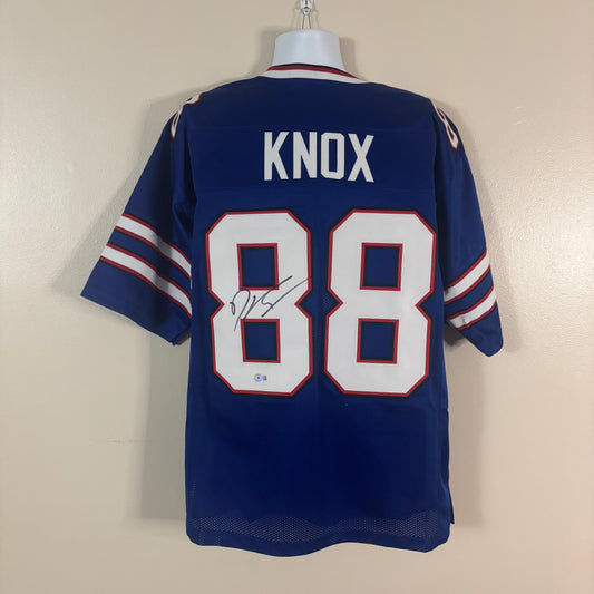 Dawson Knox - Signed Buffalo Bills Pro Style Jersey JSA