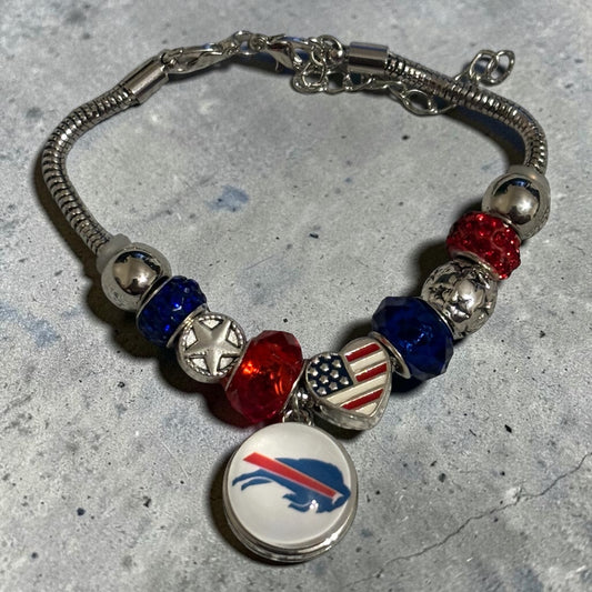 American Pand Style Snap Bracelet