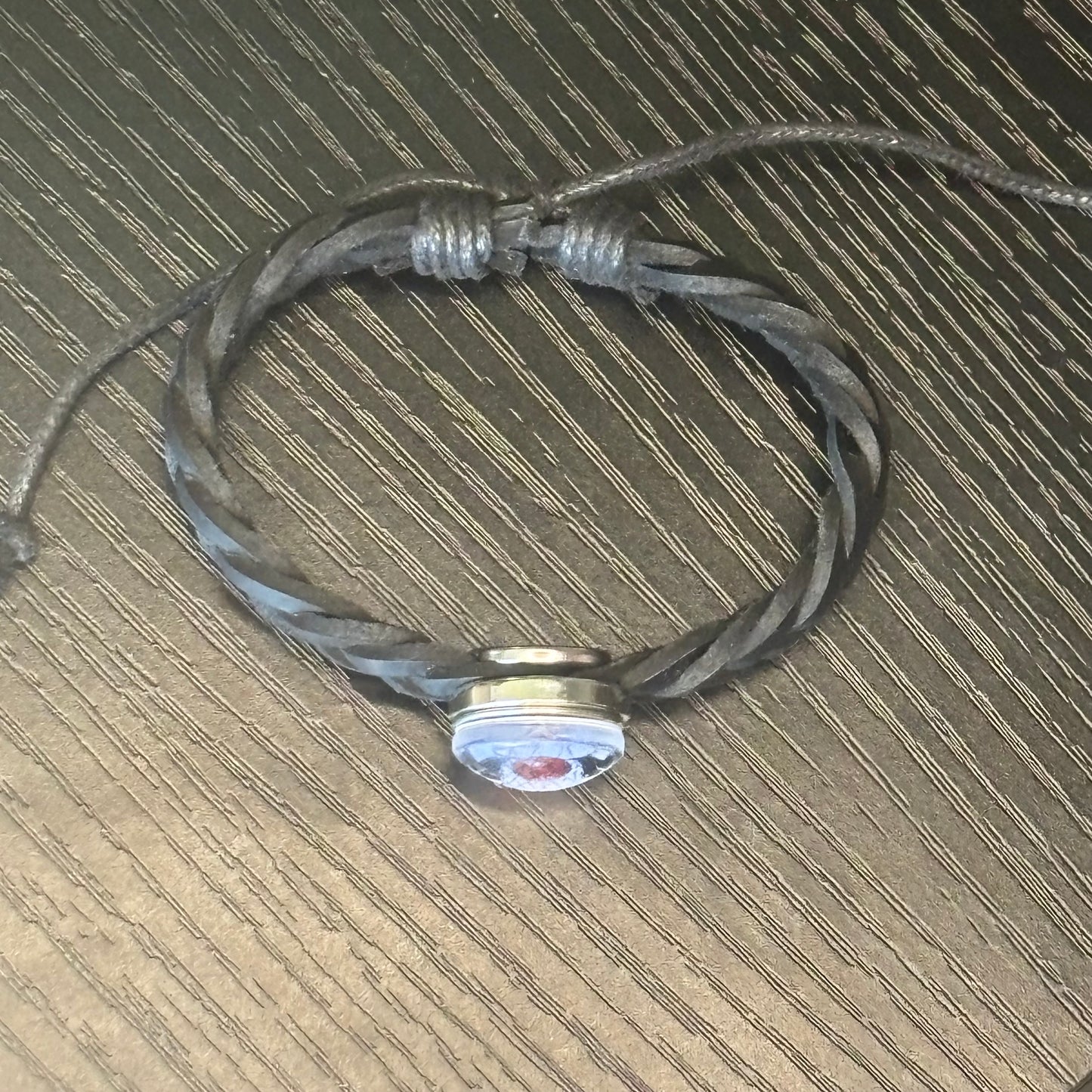 Leather Snap Bracelet