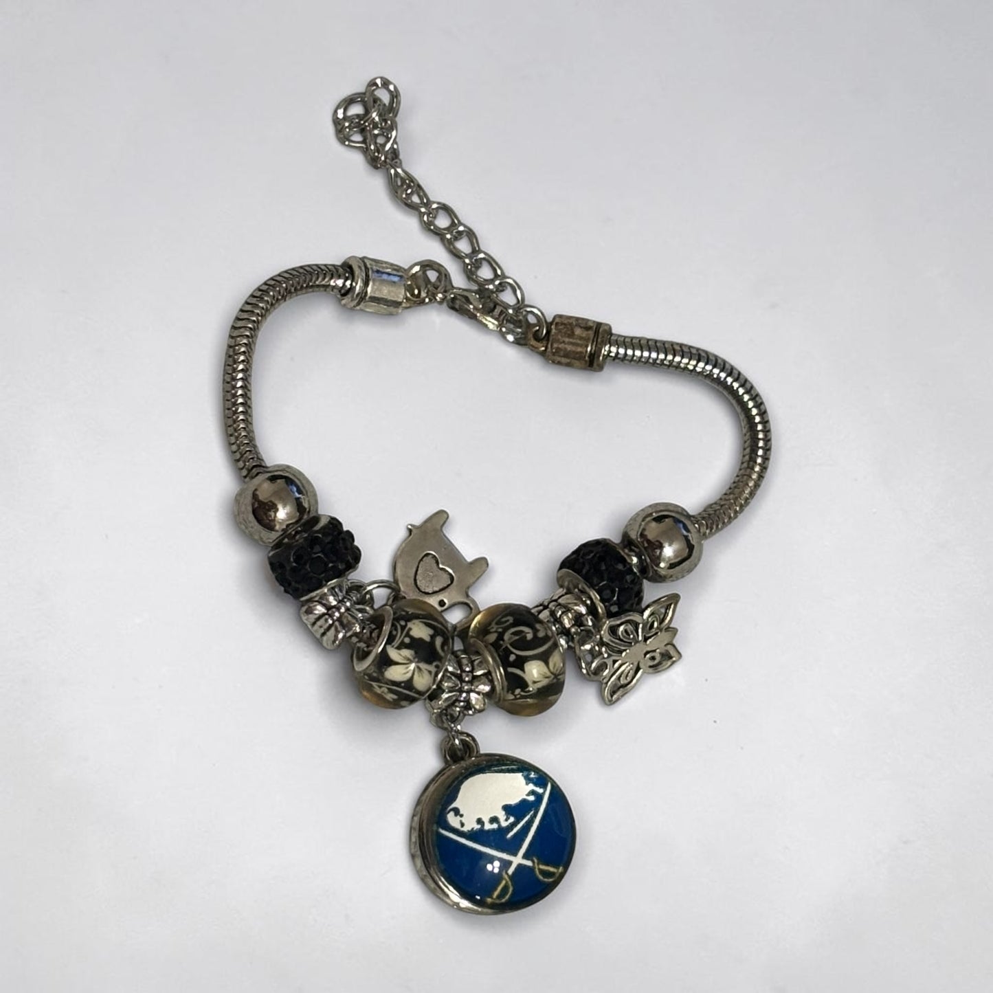 Buffalo Sabres Snap Charms