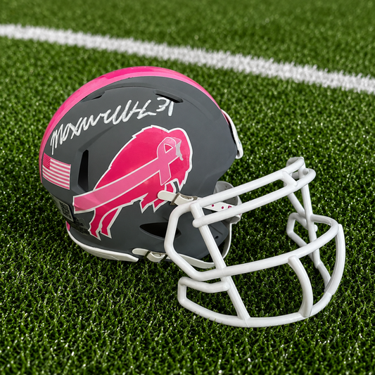 Hairston, Maxwell Matte Grey BCA Mini Helmet