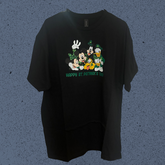 SS - Mickey & Friends St. Patrick’s Day Black