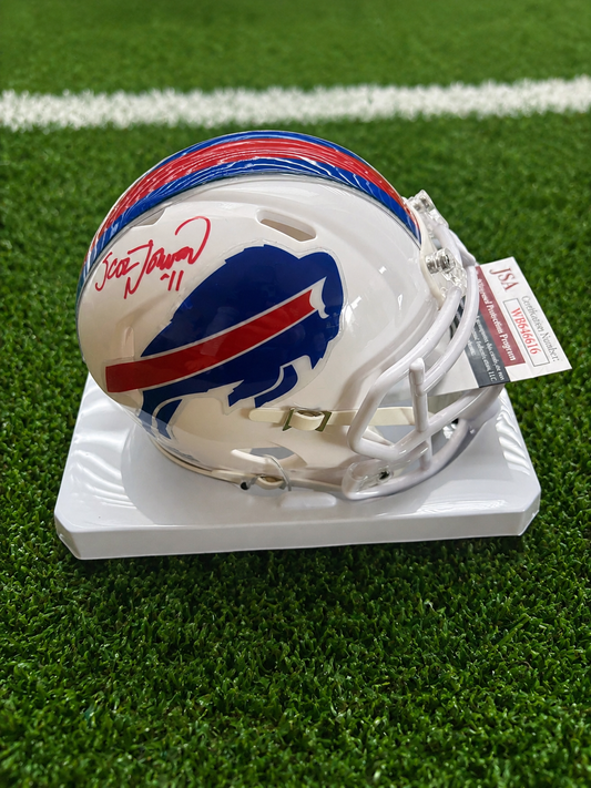 Scott Norwood Signed Buffalo Bills Speed Mini