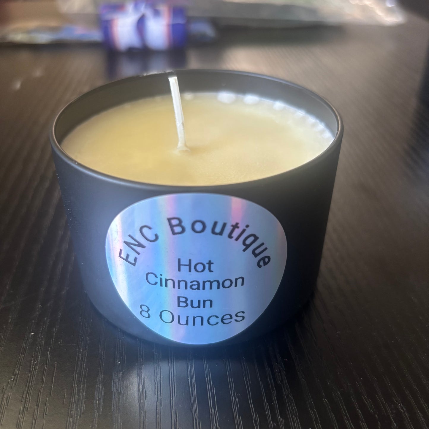 Hot Cinnamon Bun - 8oz Soy Candle