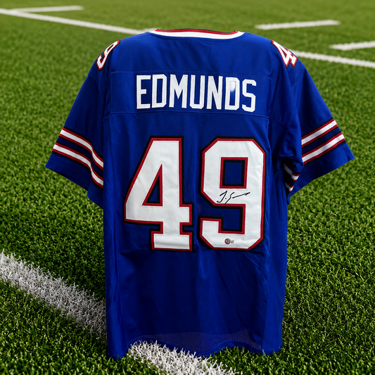 Tremaine Edmunds Signed Buffalo Bills Jersey (Blue)