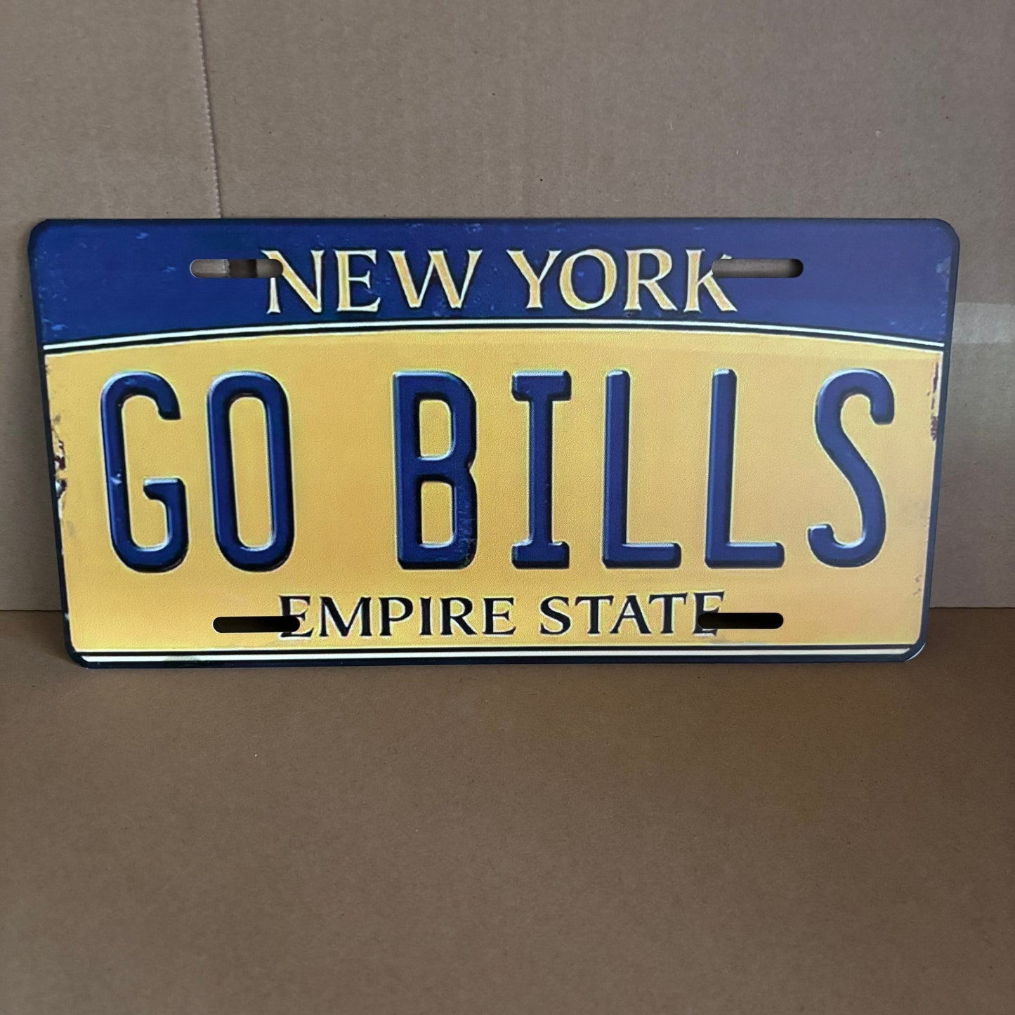 Go Bills Novelty License Plate