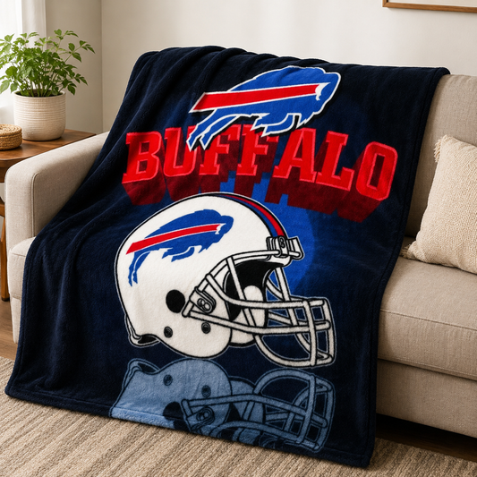 Bills Helmet Blanket