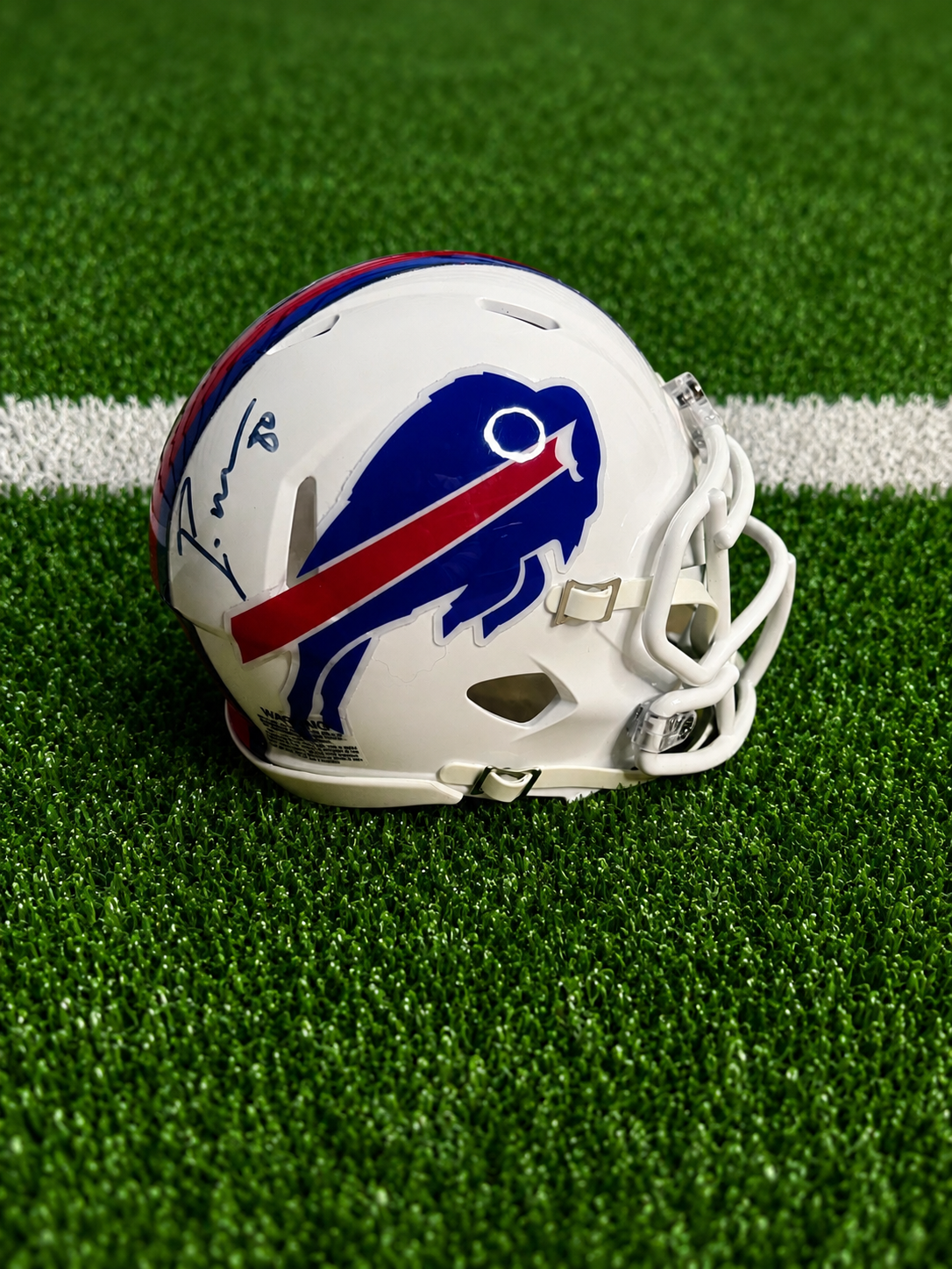 Eric Moulds Signed Buffalo Bills Speed Mini