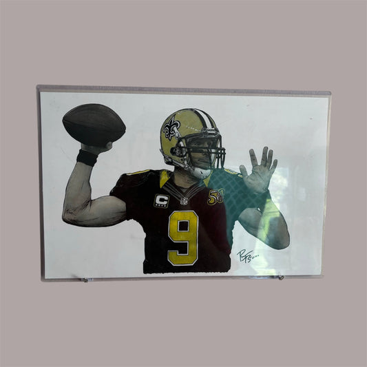 Drew Brees New Orleans Saints 11x17 Poster