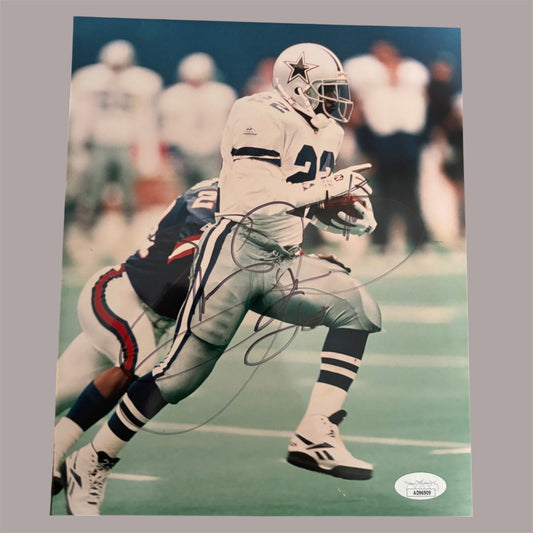 Emmitt Smith Signed Cowboys 8x10