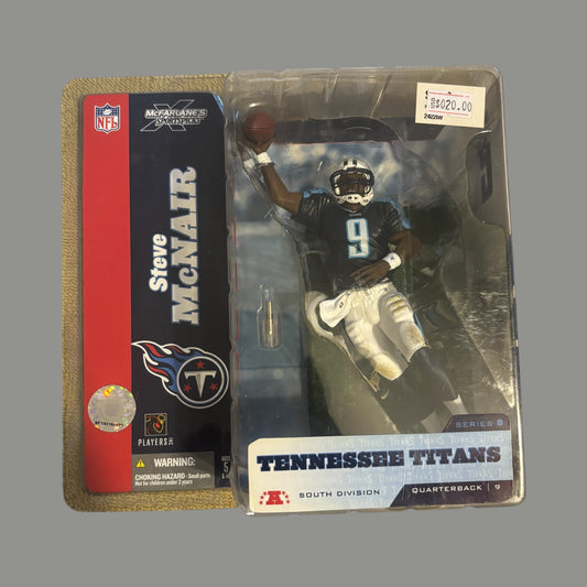 Steve McNair Titans Blue McFarlane