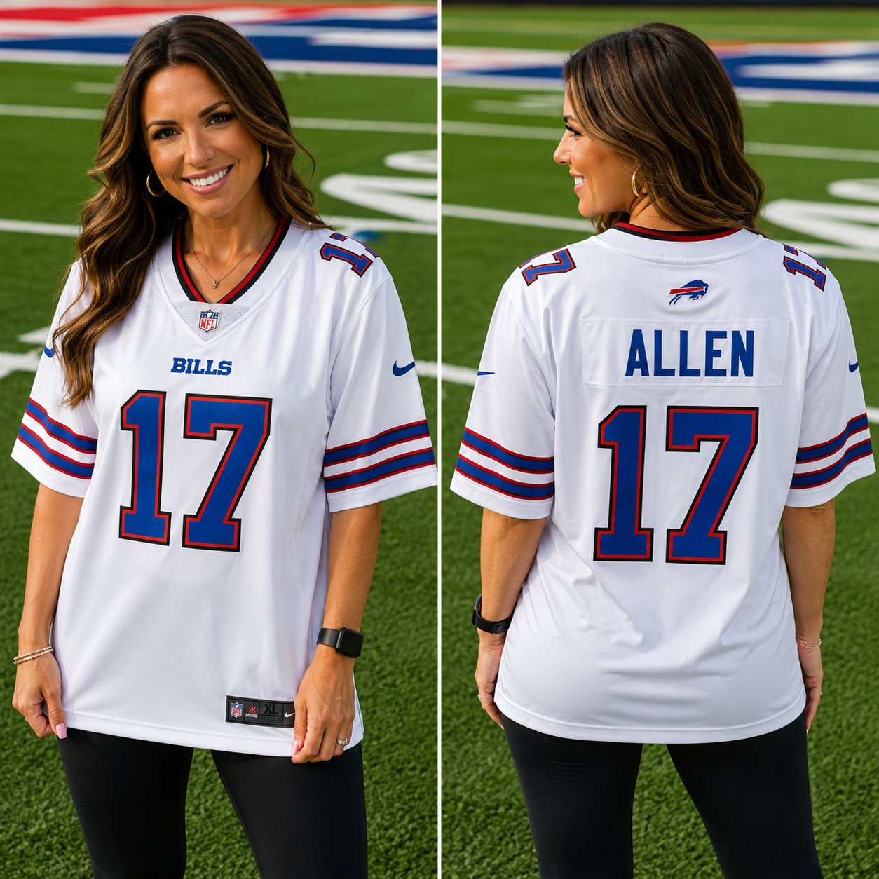 Josh Allen Women’s White Jersey