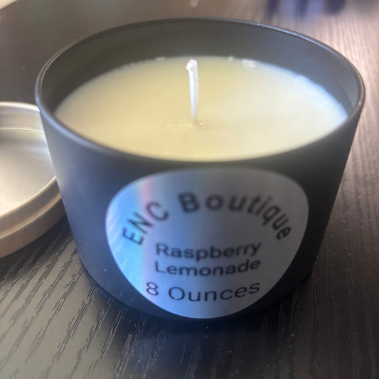 Raspberry Lemonade - 8oz Soy Candle