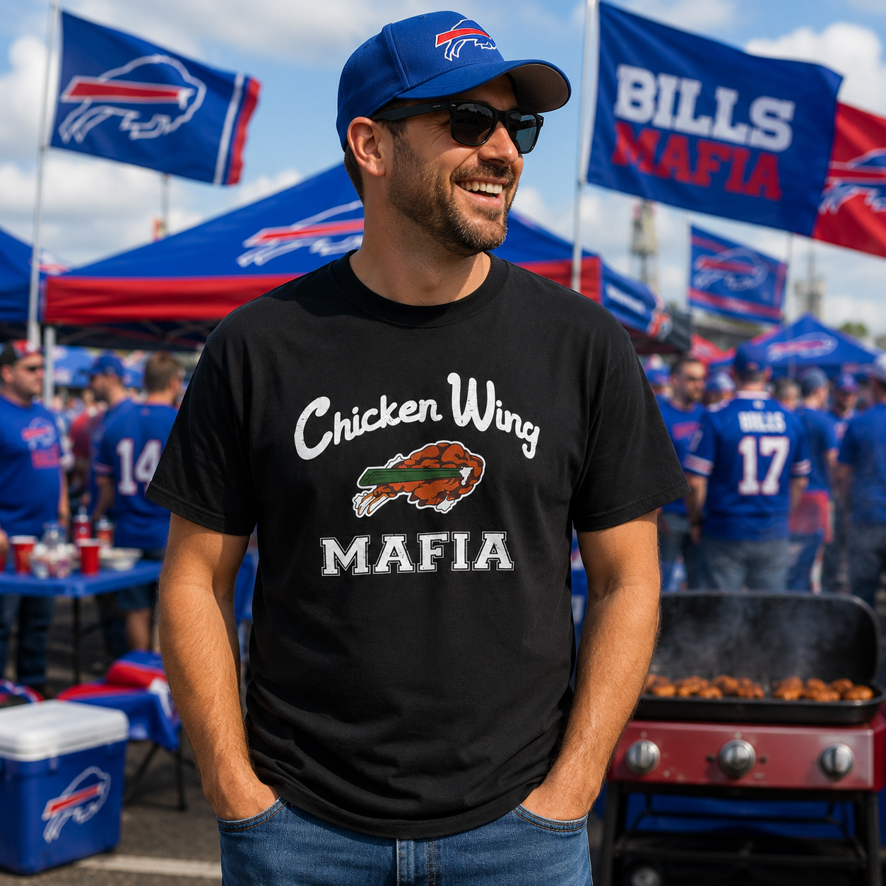 Chicken Wing Mafia Short Sleeve
