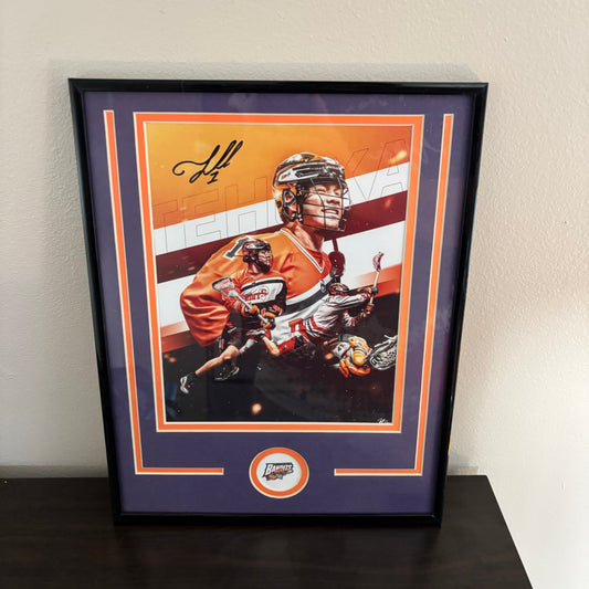 Nanticoke, Tehoka Framed Signed Bandits 8x10