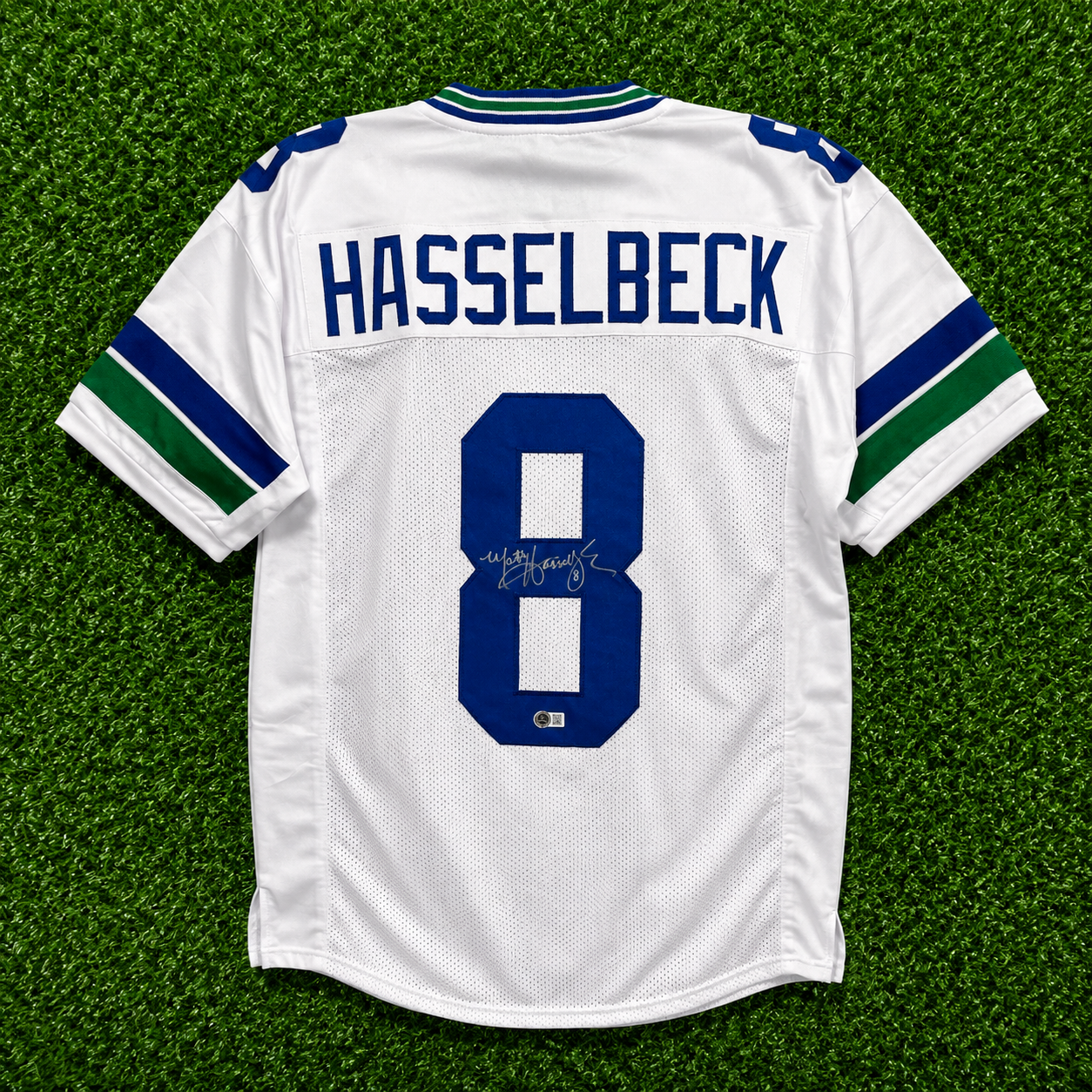 Matt Hasselbeck Signed Seattle Seahawks Jersey (White)