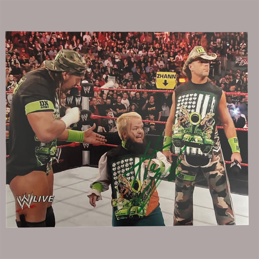 Hornswoggle Signed WWE 8x10