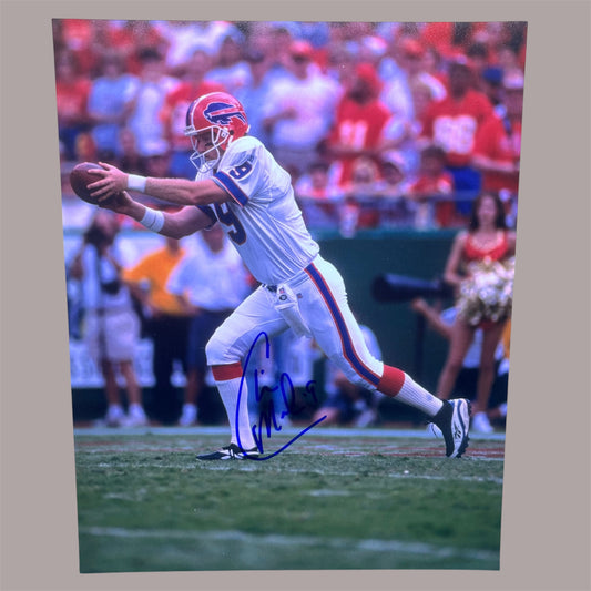 Chris Moore Signed Buffalo Bills 8x10