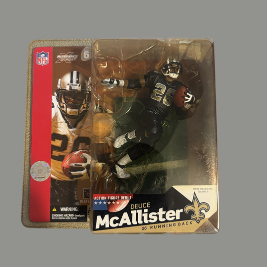 Duece McAllister Saints Black McFarlane