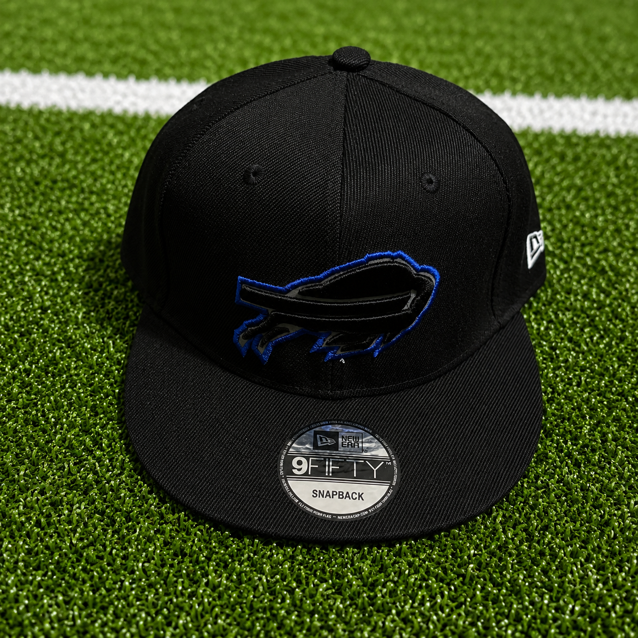 New Era Buffalo Bills Black Out Snap Back