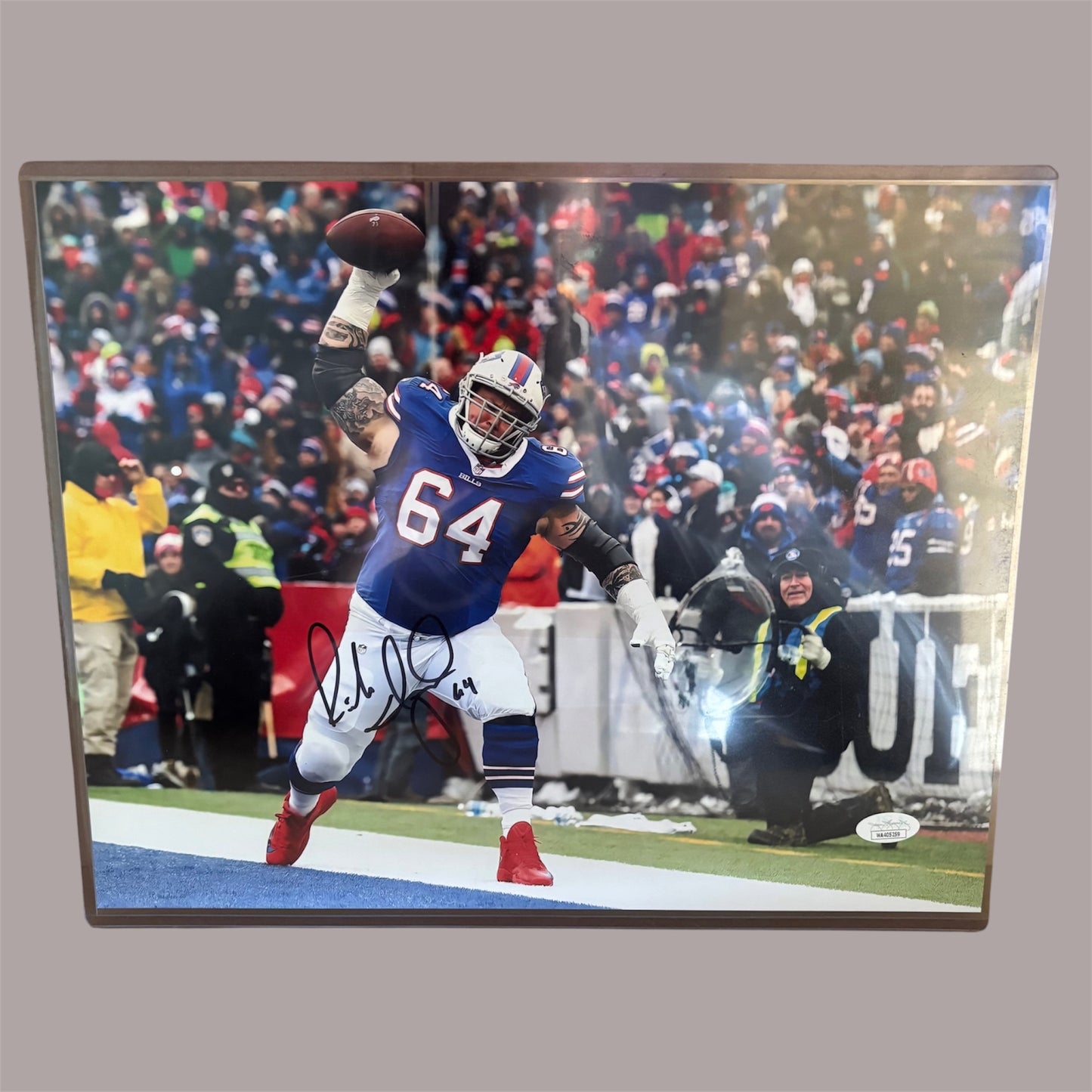 Richie Incognito Signed Bills 11x14