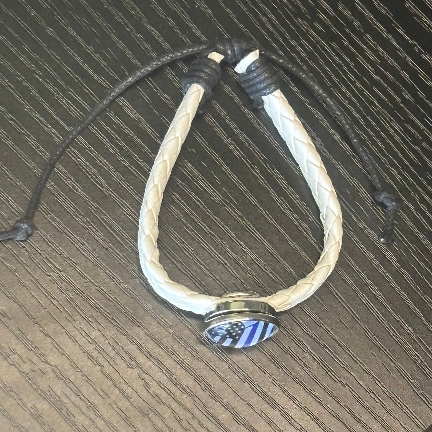 Leather Snap Bracelet