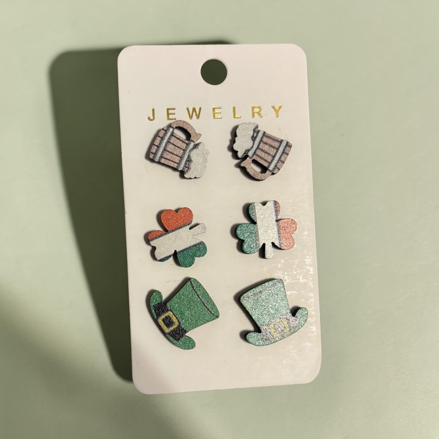 St. Patrick’s Day Earrings 3 Pack.