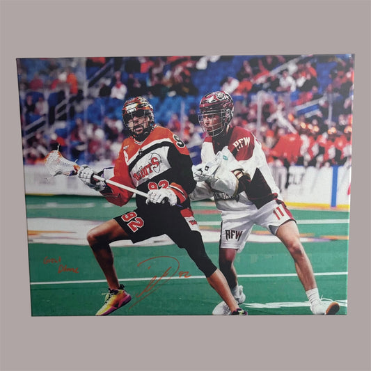 Dhane Smith Signed Buffalo Bandits 16x20 Canvas (Great Dhane)