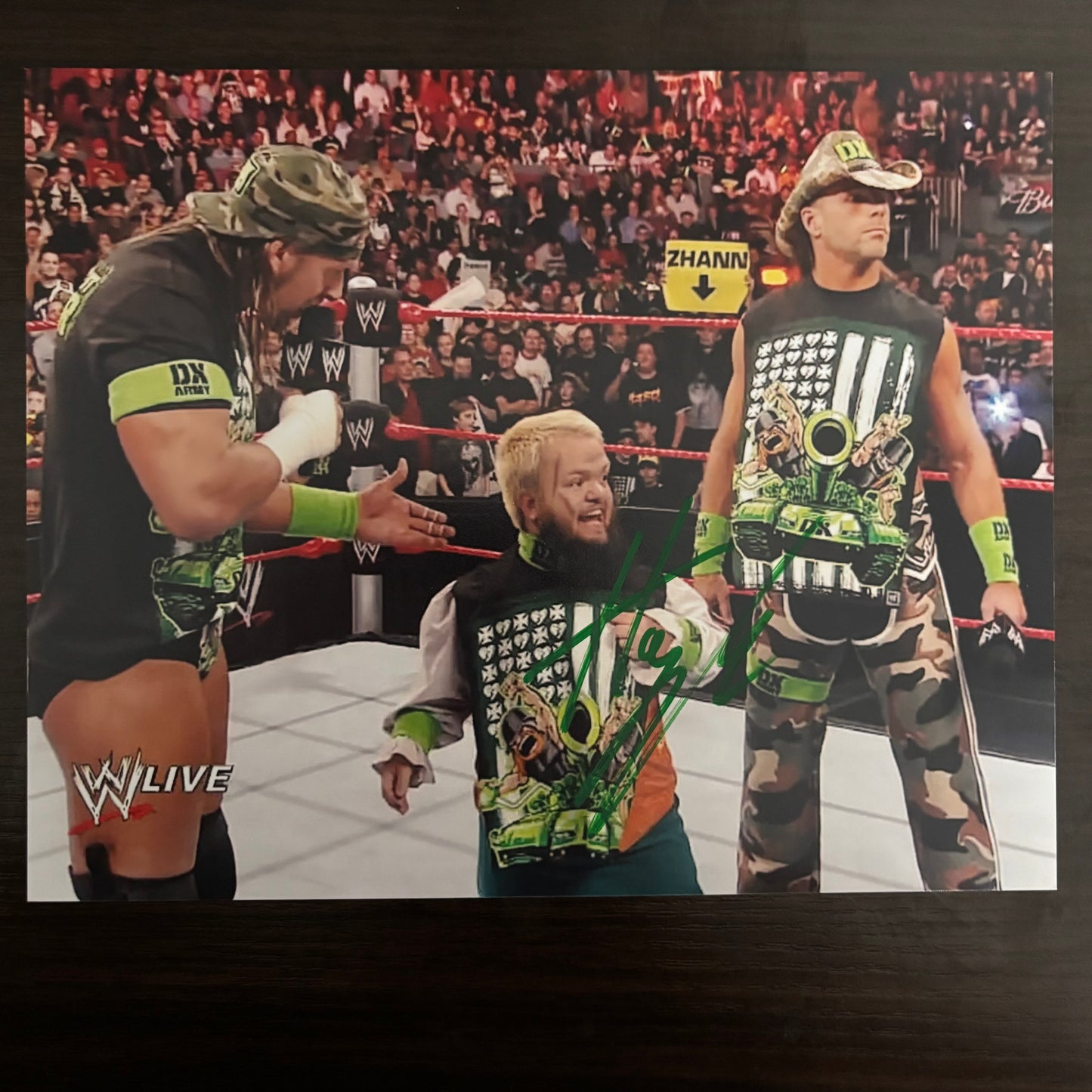 Hornswoggle Signed WWE 8x10