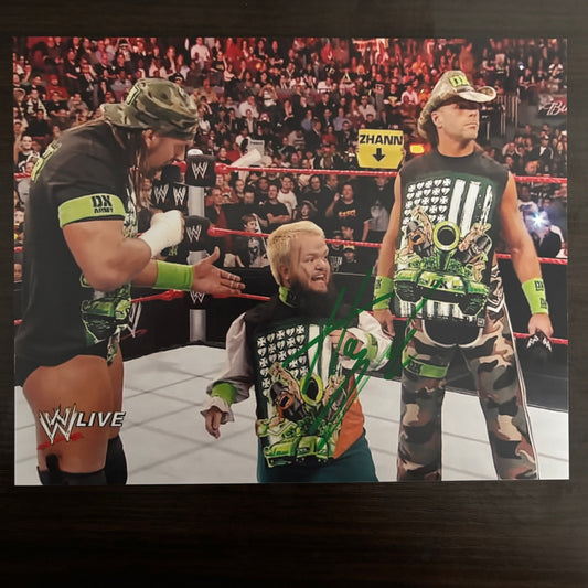 Hornswoggle Signed WWE 8x10