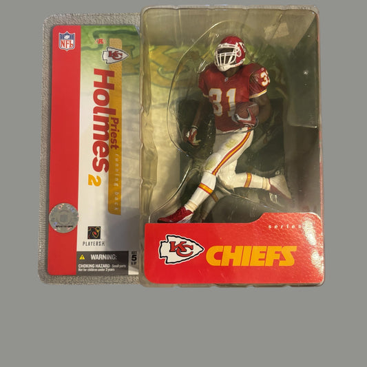 Priest Holmes Chiefs Red McFarlane