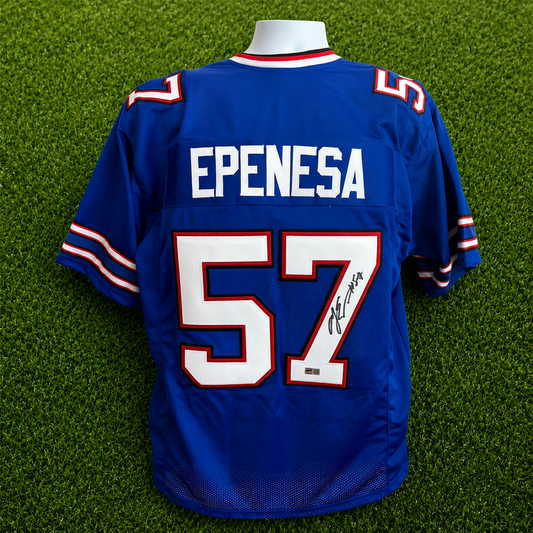 AJ Epenesa Signed Buffalo Bills Jersey