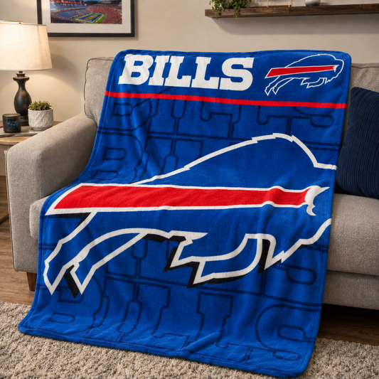 Charging Buffalo Blanket (Large Logo)