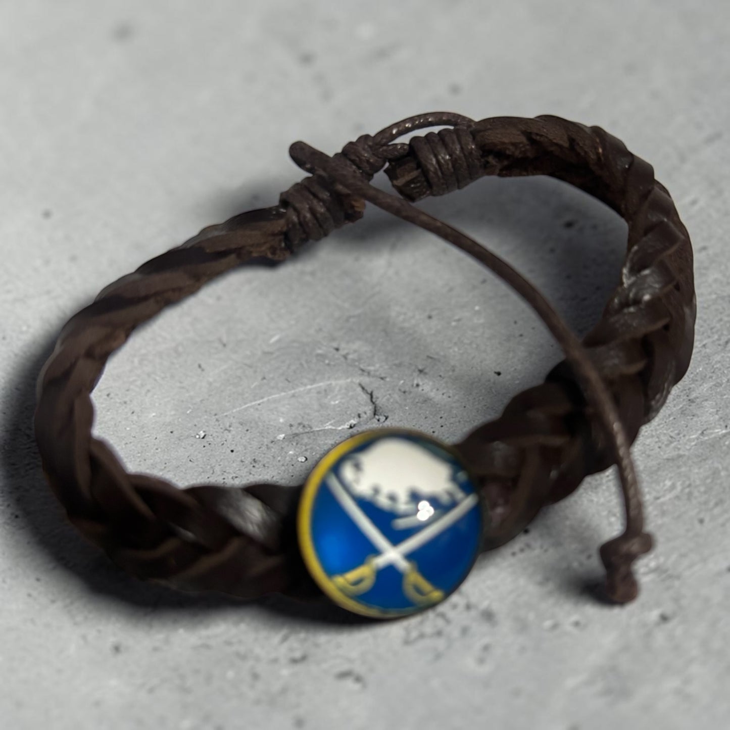 Leather Snap Bracelet