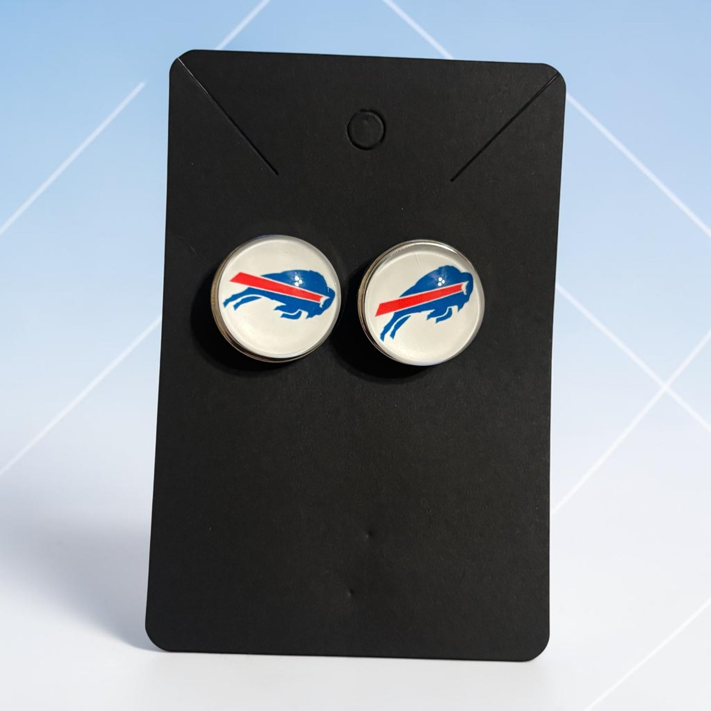Snap Charm Stud Earrings
