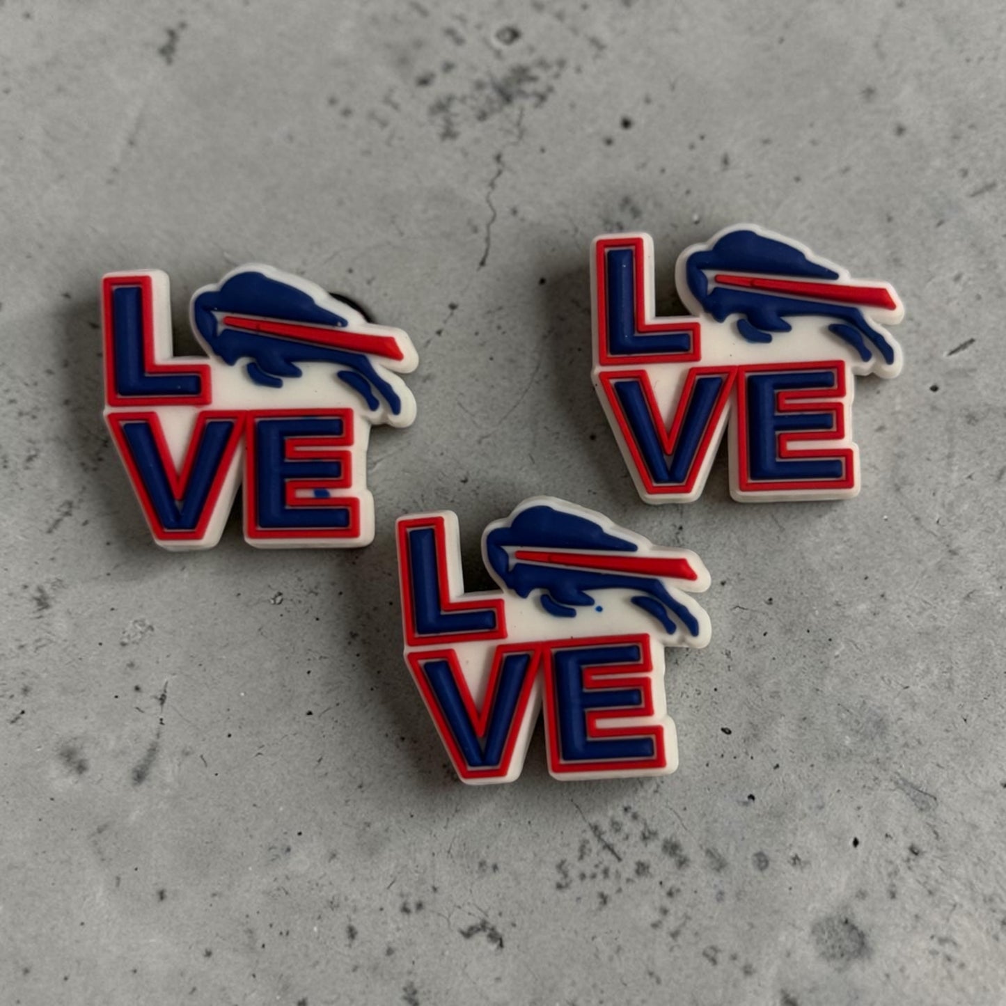 Buffalo Bills Mafia Croc Charms