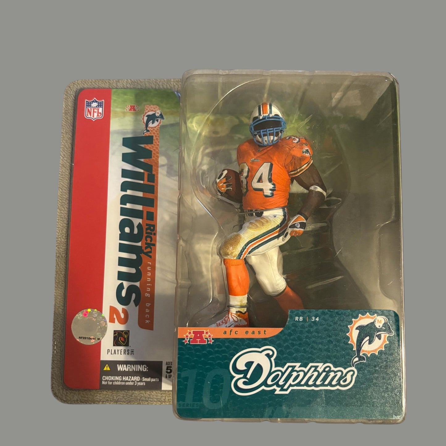 Ricky Williams Dolphins Orange McFarlane