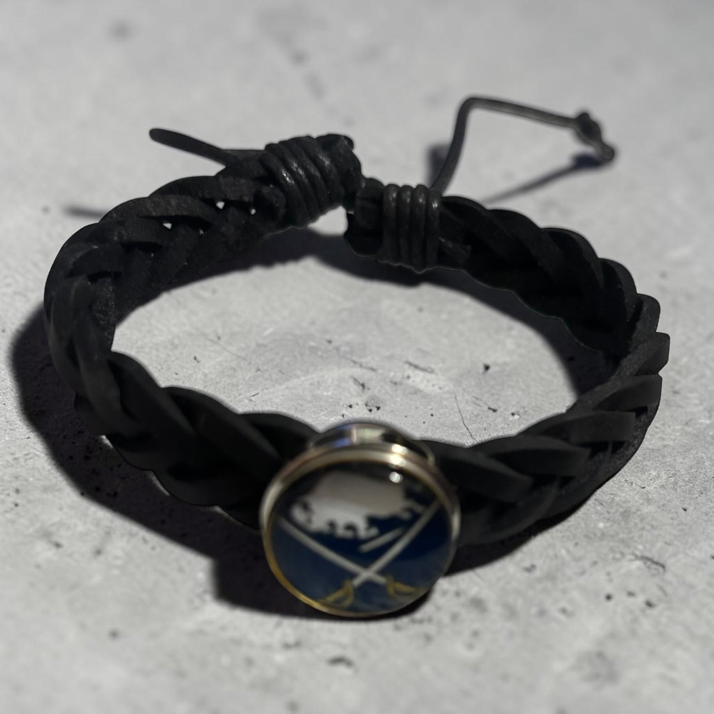 Leather Snap Bracelet