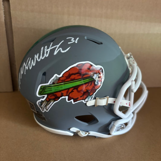 Hairston, Maxwell Matte Grey Chicken Wing Mini