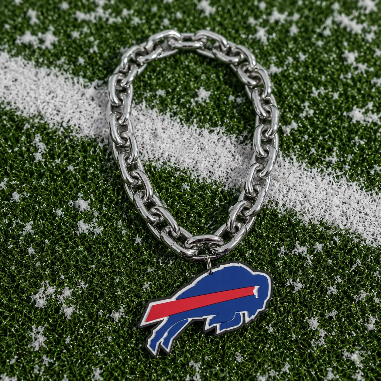 Buffalo Bills Oversized Necklace