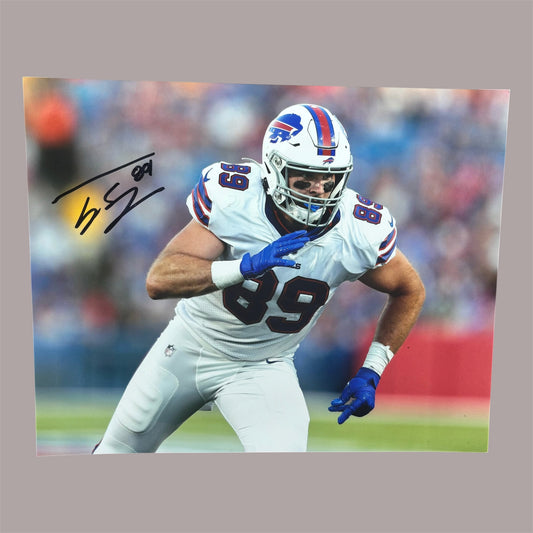 Tommy Sweeny Signed Buffalo Bills 8x10