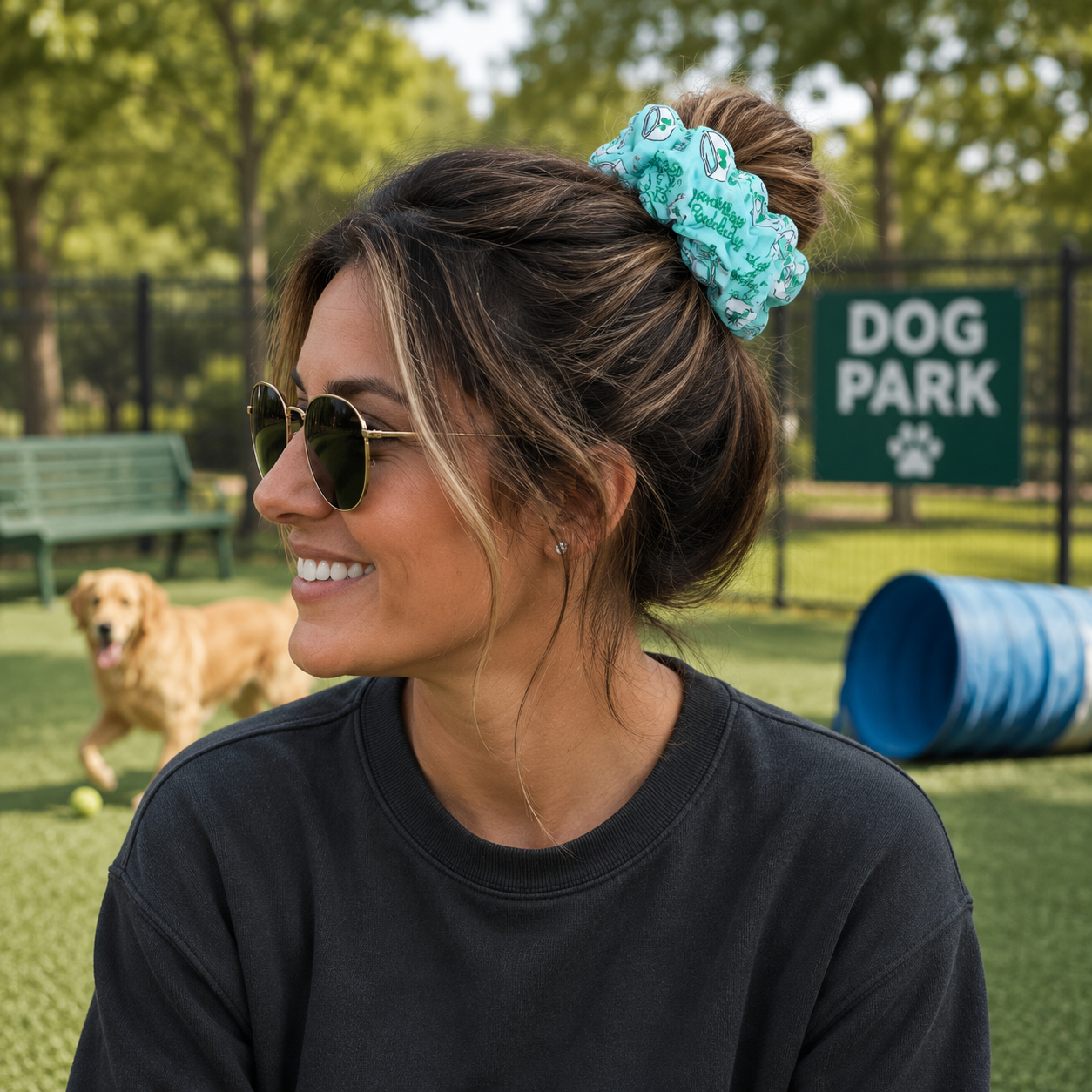 Drinking Buddies Scrunchie