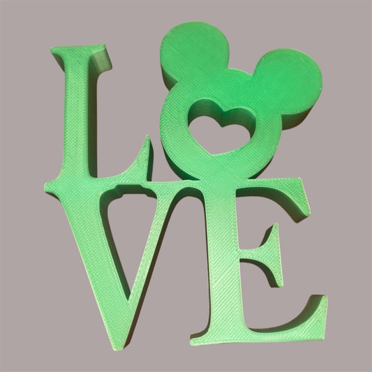 Love Mickey Sign