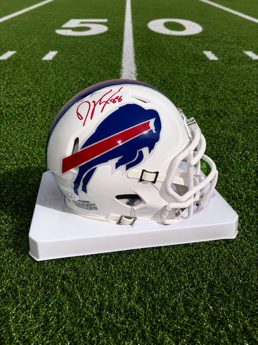 Dawson Knox Buffalo Bills Signed Speed Mini